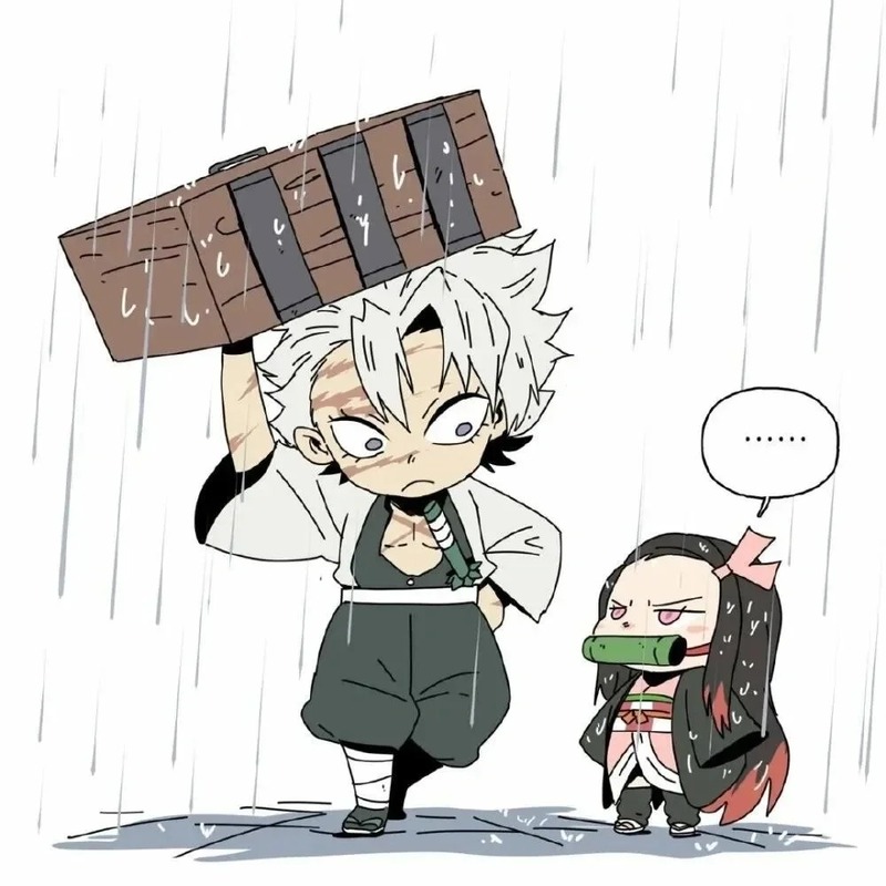 hình ảnh kimetsu no yaiba chibi cute