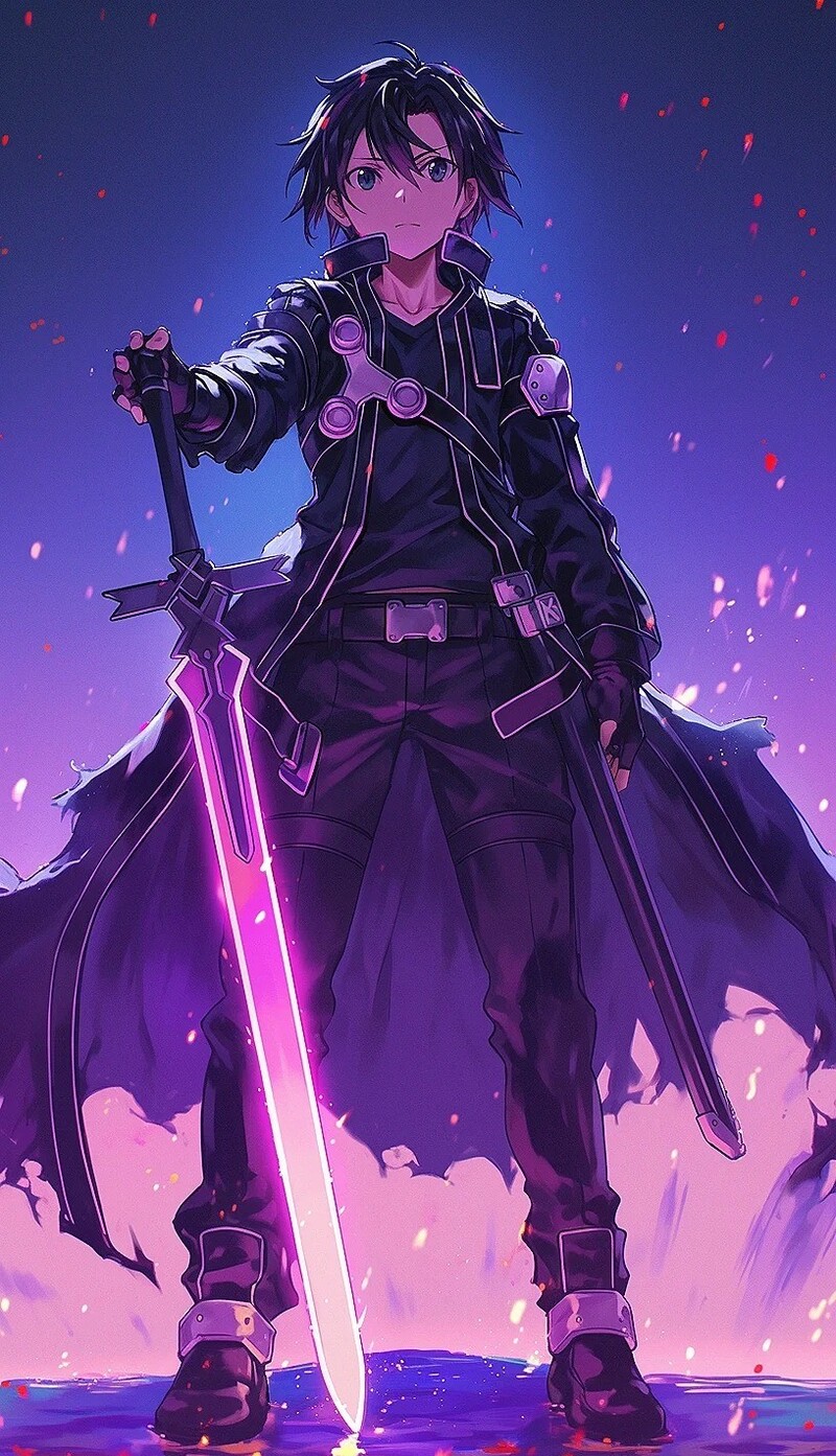 hình ảnh kirito cực ngầu