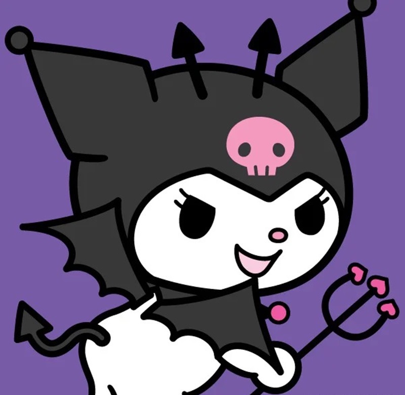 hình ảnh kuromi chibi cute