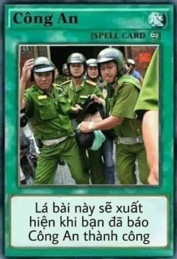 ảnh meme lá bài hài