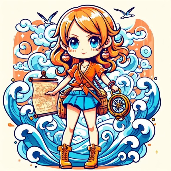 hình ảnh nami chibi