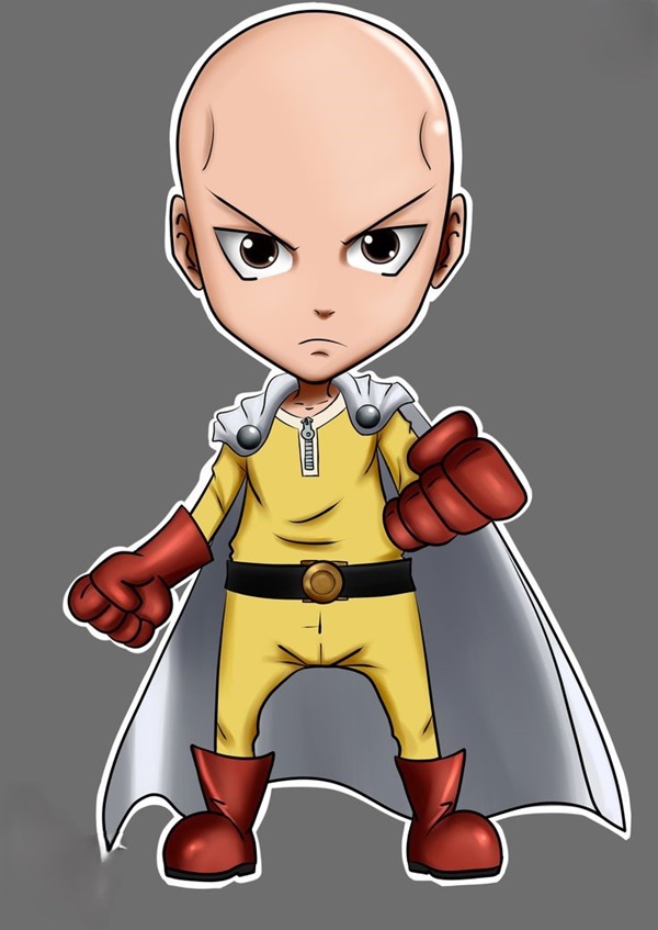 hình ảnh saitama chibi ngầu