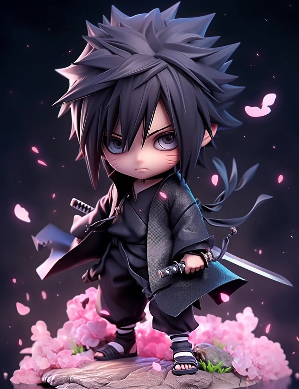 hình ảnh sasuke ngầu chibi