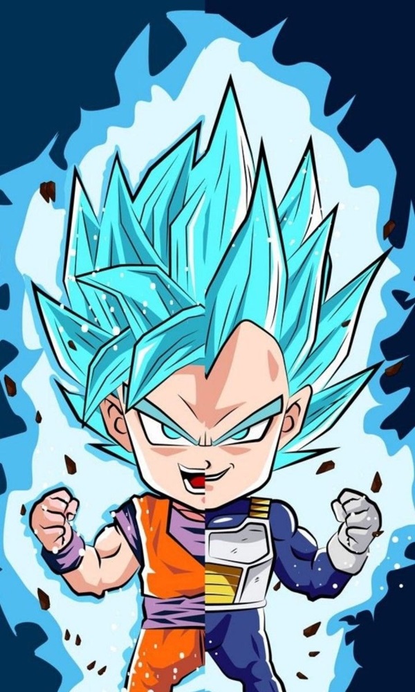 hình ảnh vegeta chibi 4k