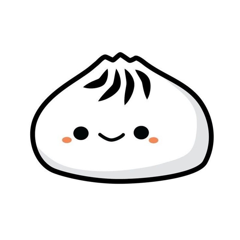 hình bánh bao chibi đáng yêu