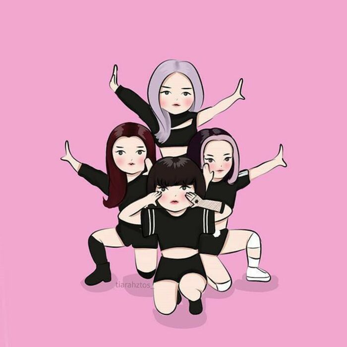 hình blackpink chibi