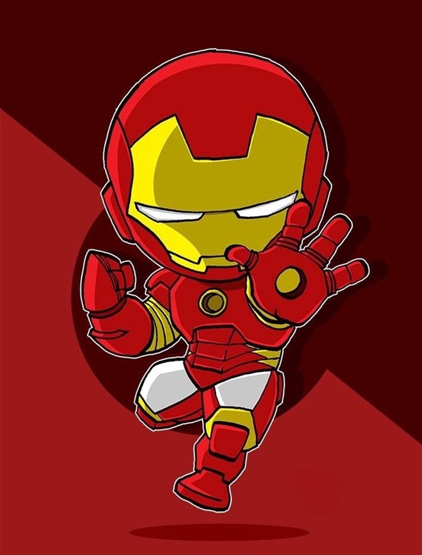 hình chibi iron man đẹp