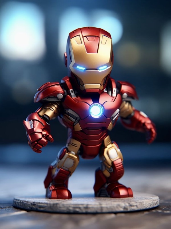 hình chibi iron man full hd