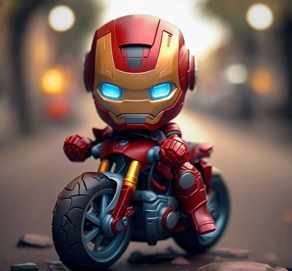 hình chibi iron man