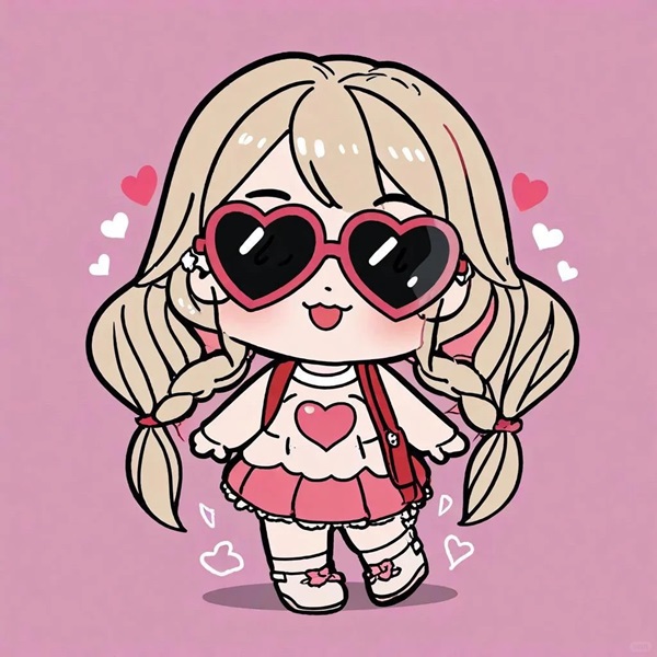 hình cute chibi nữ