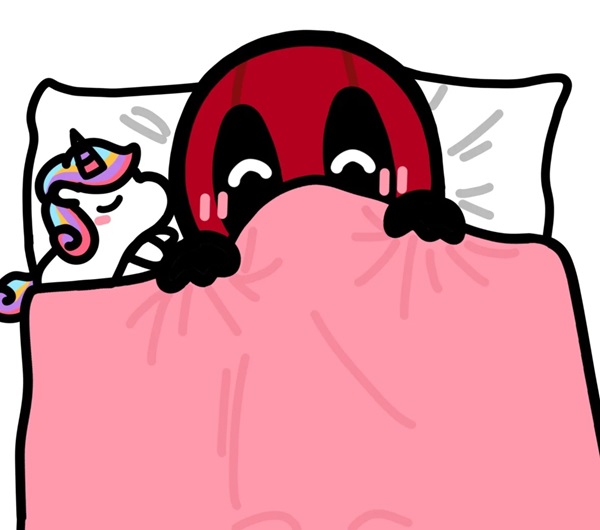 hinh deadpool chibi