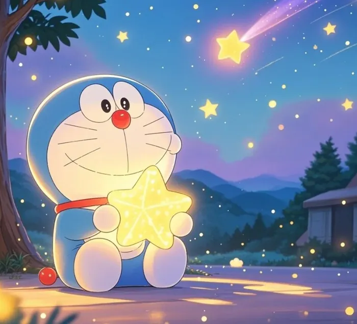 hình doraemon cute