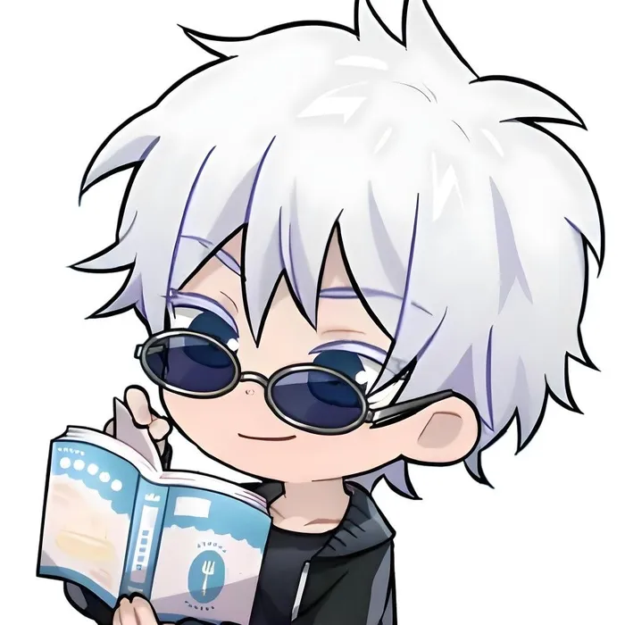 hình gojo satoru chibi