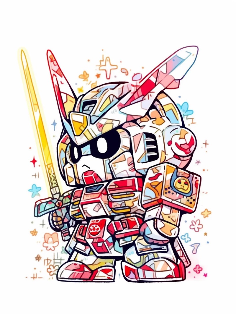 hình gundam chibi