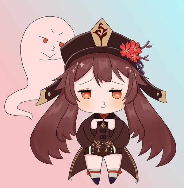 hình hutao chibi