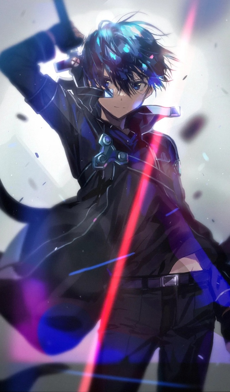 hình kirito ngầu