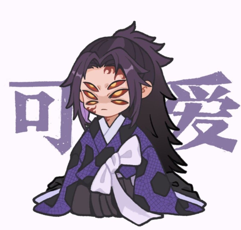 hình kokushibou chibi