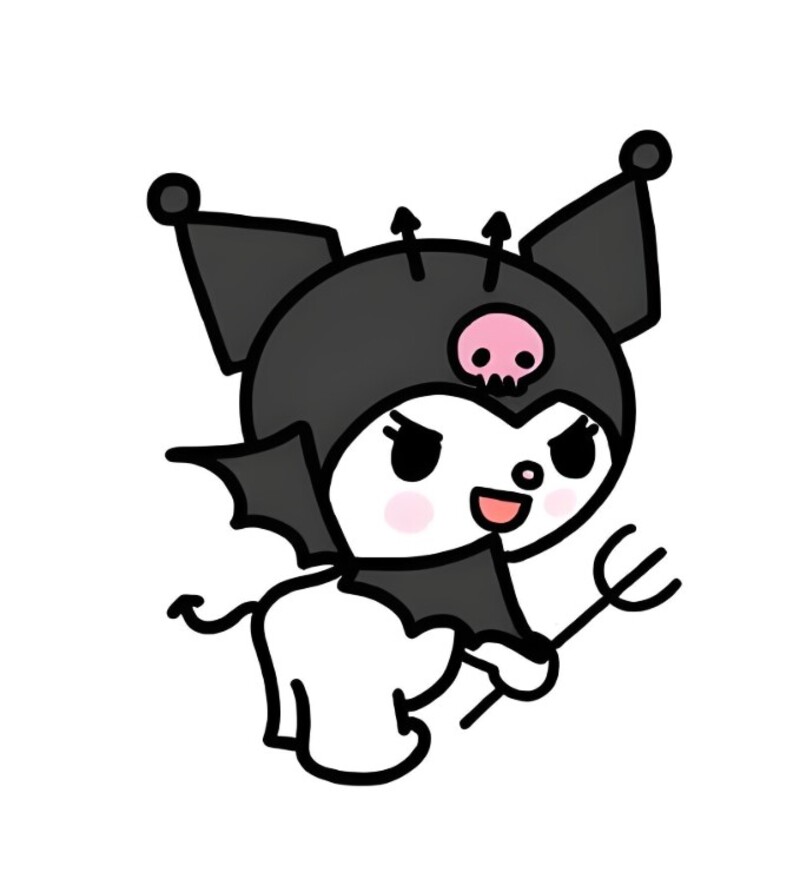 hình kuromi chibi cute