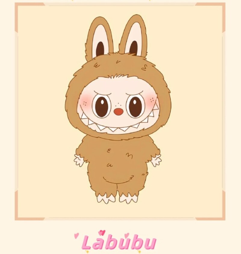 hình labubu chibi cute