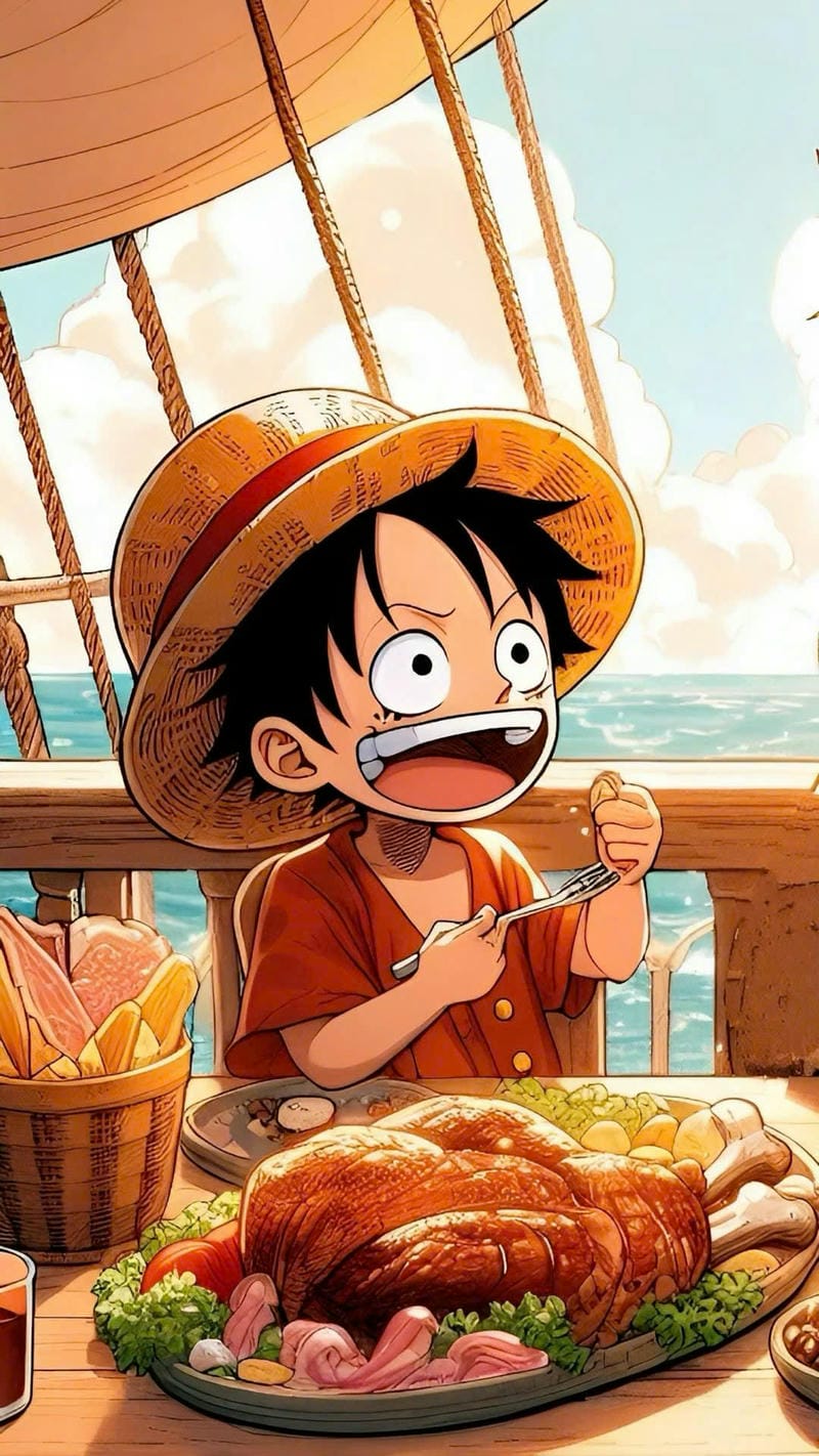 hình luffy chibi