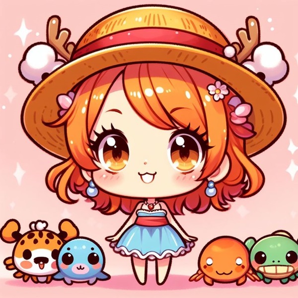 hình nami chibi