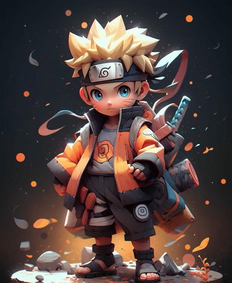 hình naruto cute ngộ nghĩnh