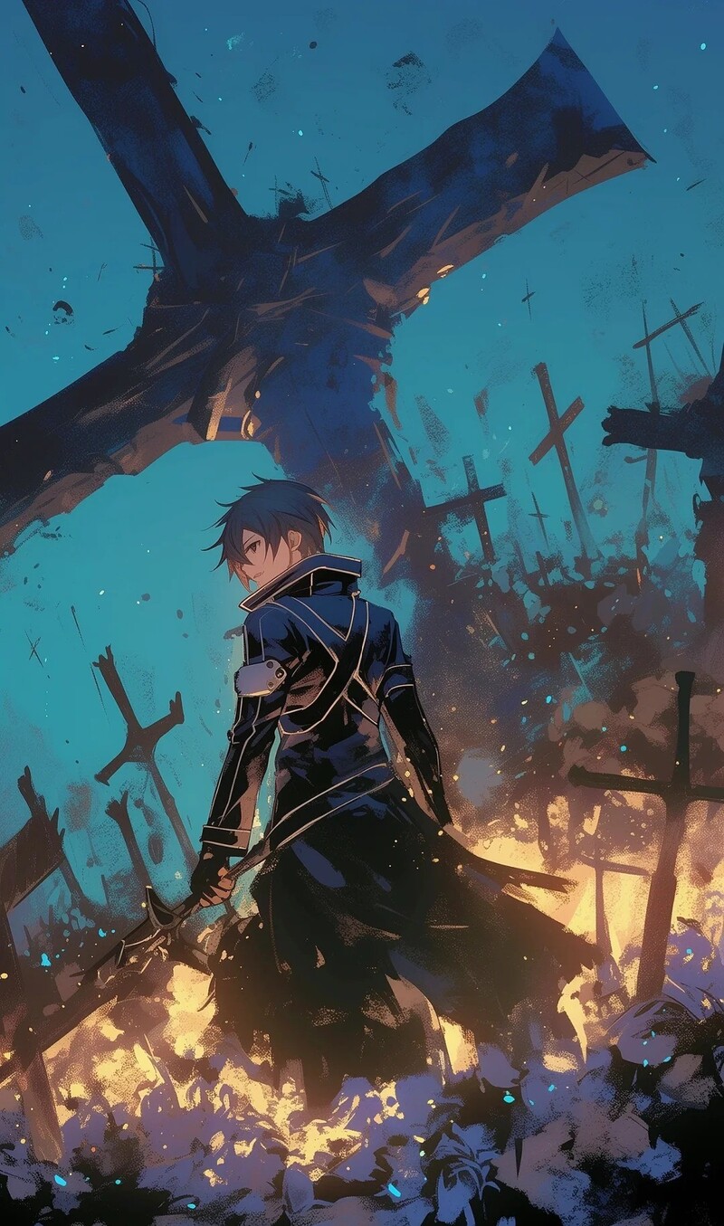 hình nền anime kirito