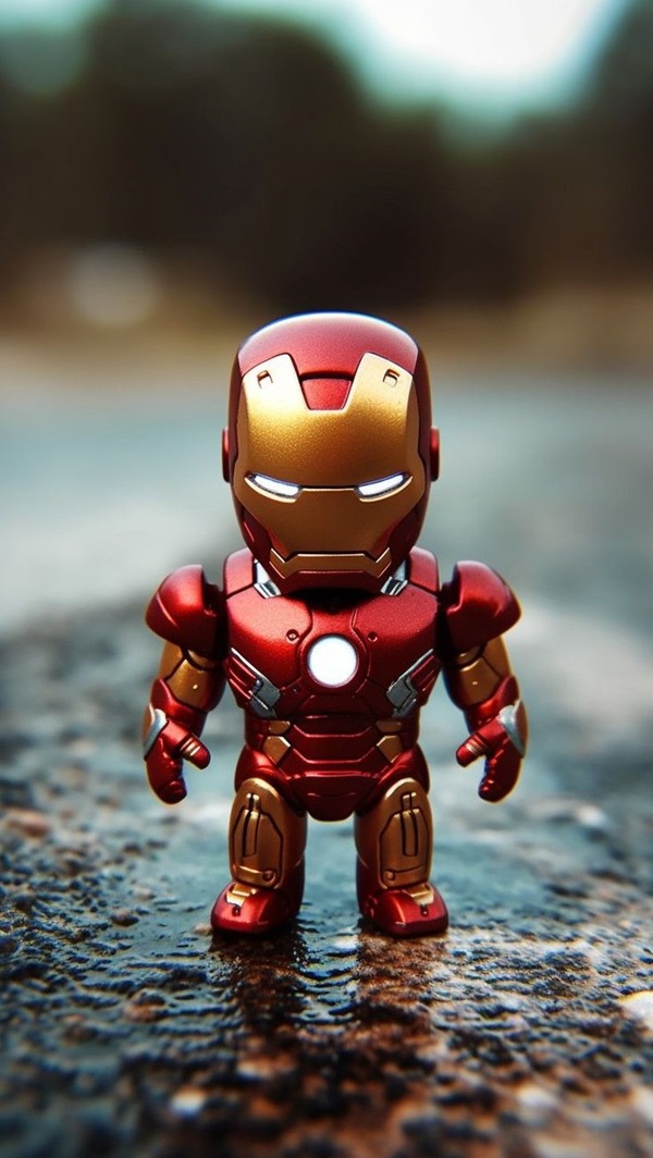 hình nền chibi baby iron man