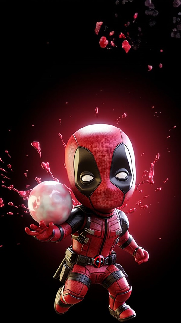 hình nền chibi deadpool