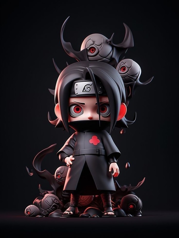 hình nền chibi itachi