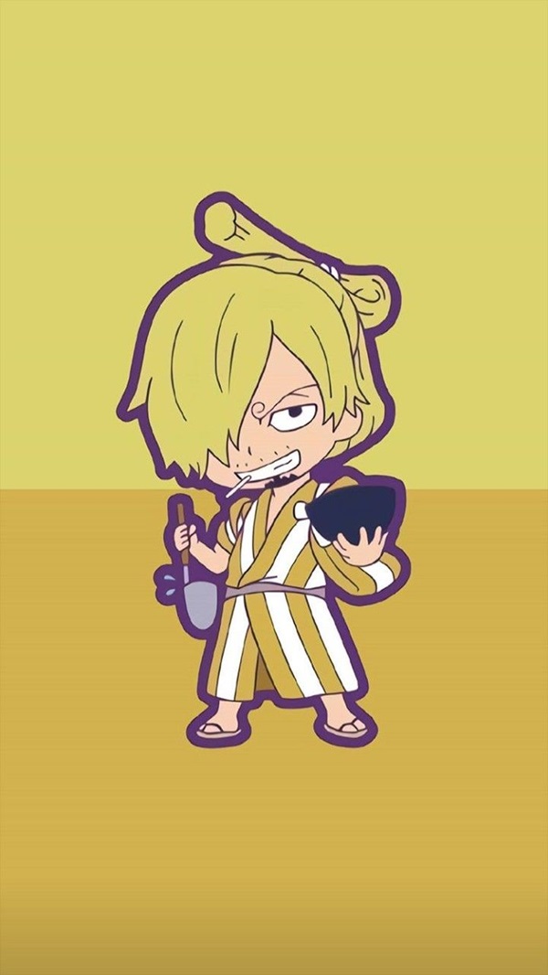 hình nền chibi sanji