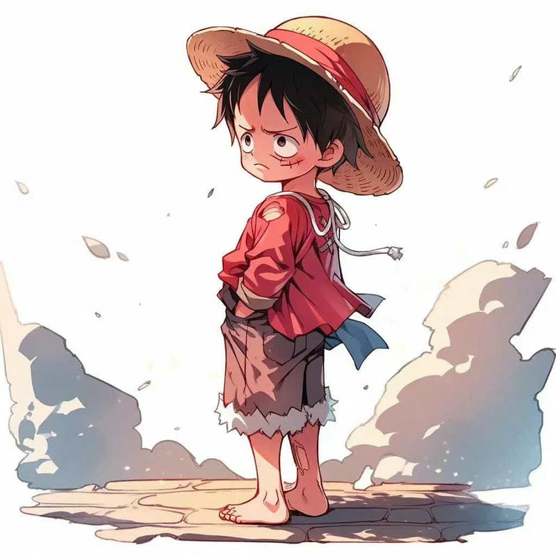 hình nền luffy cute chibi