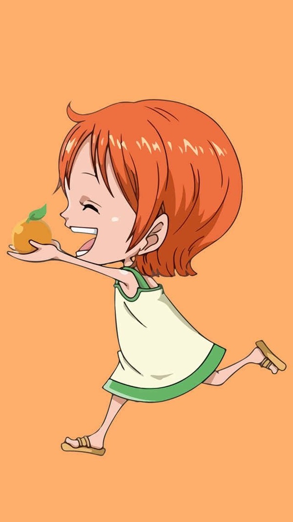 hình nền nami chibi cute