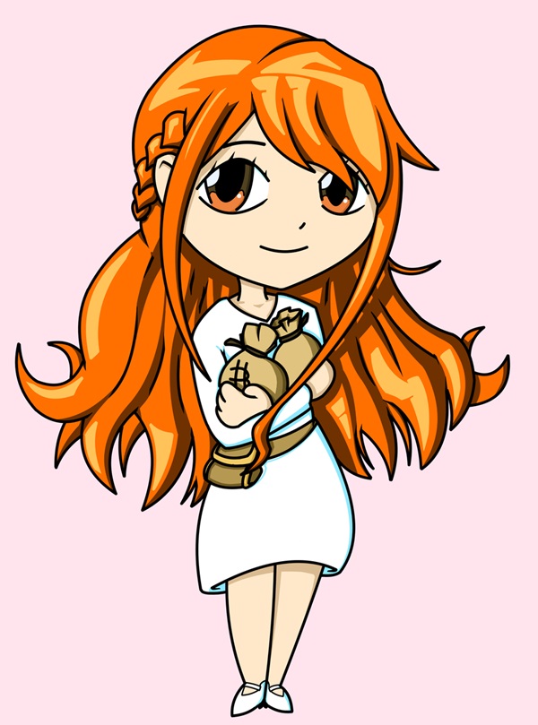 hình nền nami chibi full hd