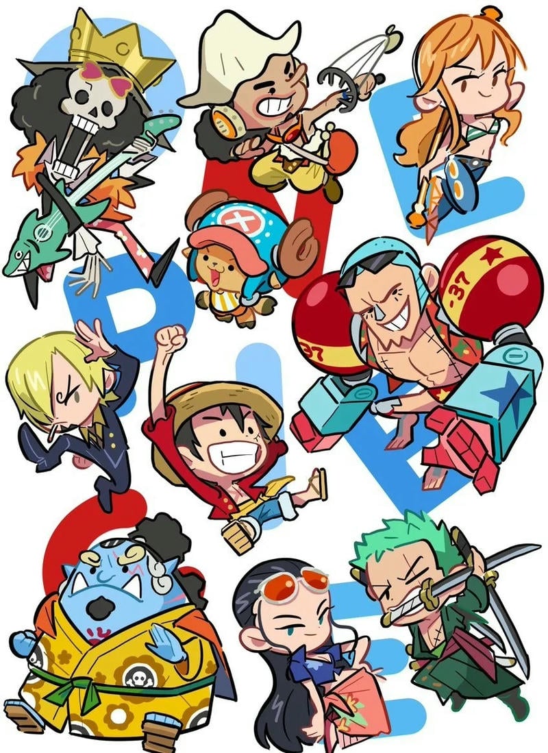 hình nền one piece chibi đẹp