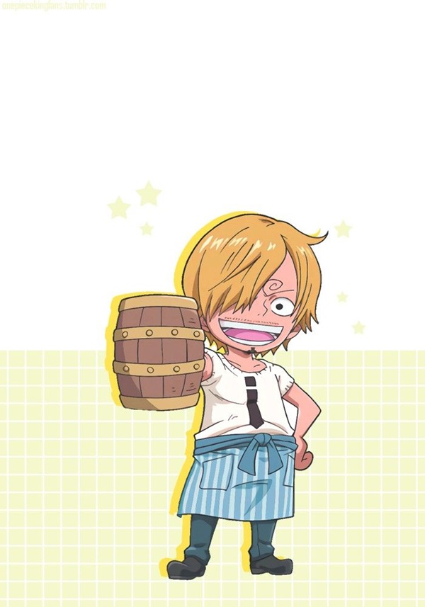 hình nền sanji chibi 4k