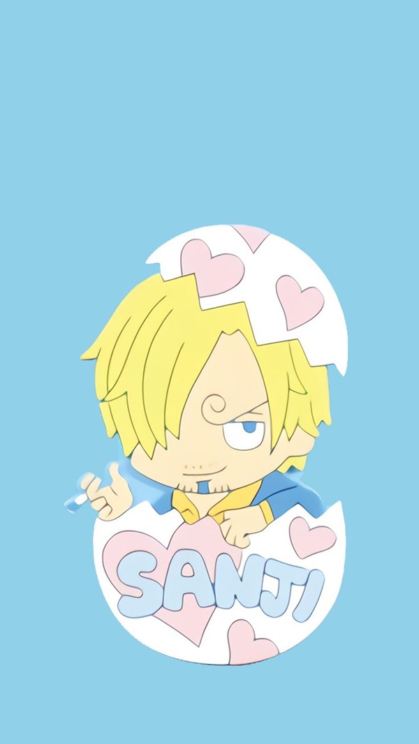 hình nền sanji chibi dễ thương