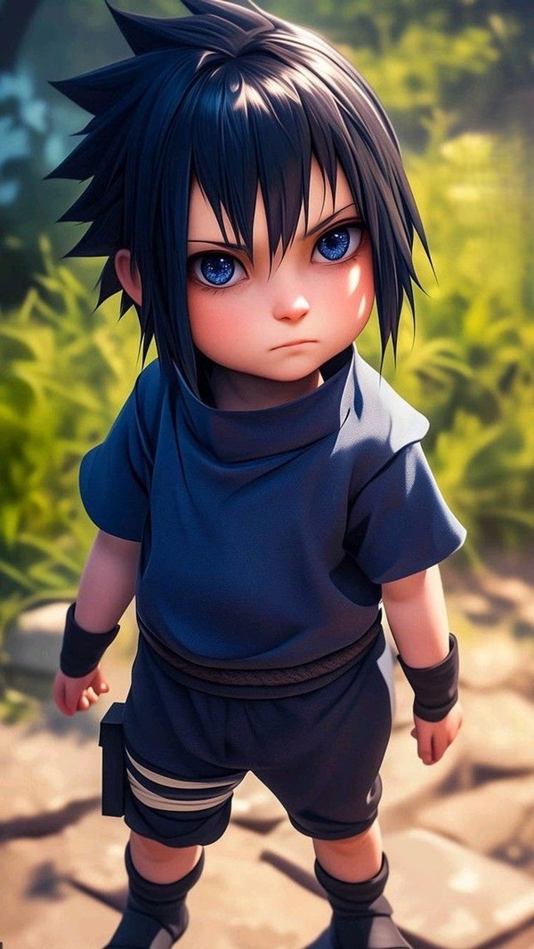 hình nền sasuke chibi dễ thương