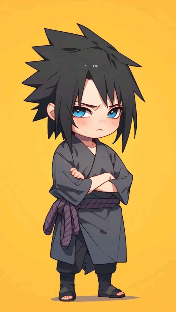 hình nền sasuke chibi