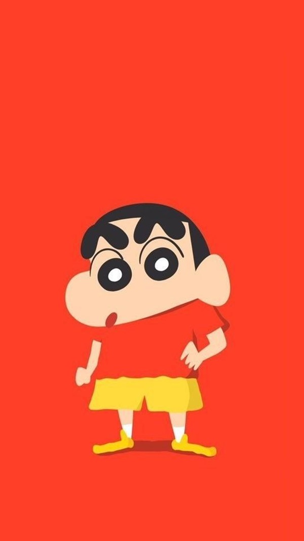 hình nền shin cậu bé bút chì chibi