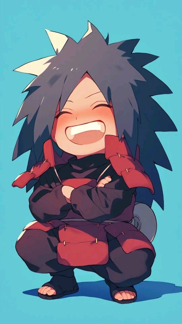 hình nền uchiha madara chibi