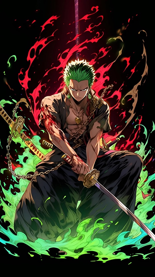 hình nền zoro 3d