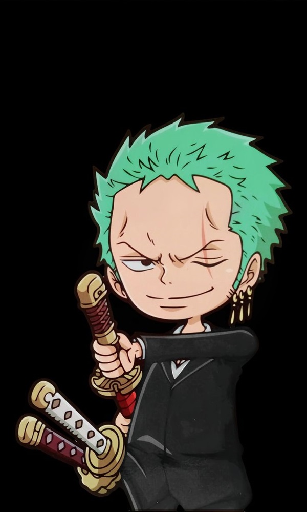 hình nền zoro chigi cute