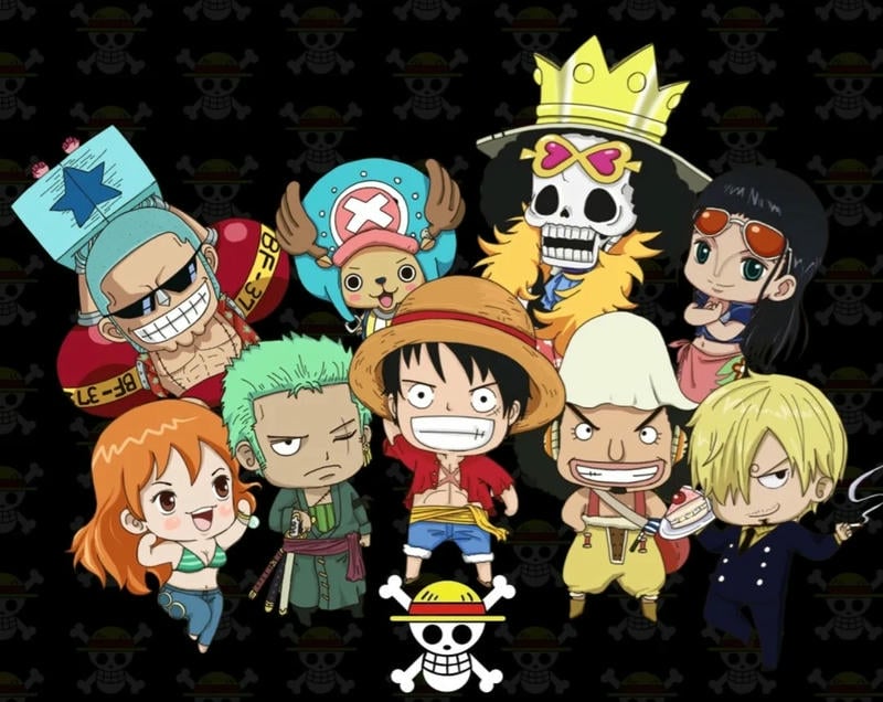 hình one piece chibi dễ thương