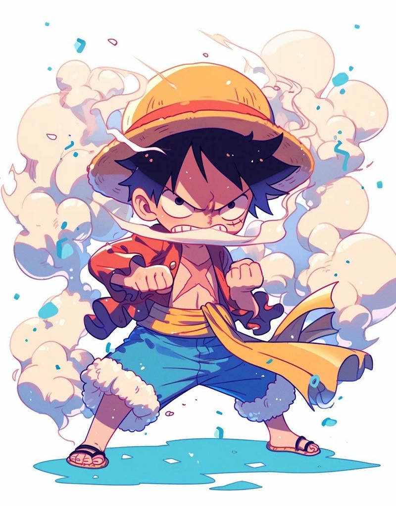 hình one piece chibi