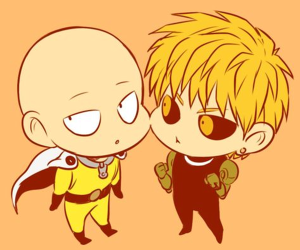 hình saitama chibi đáng yêu