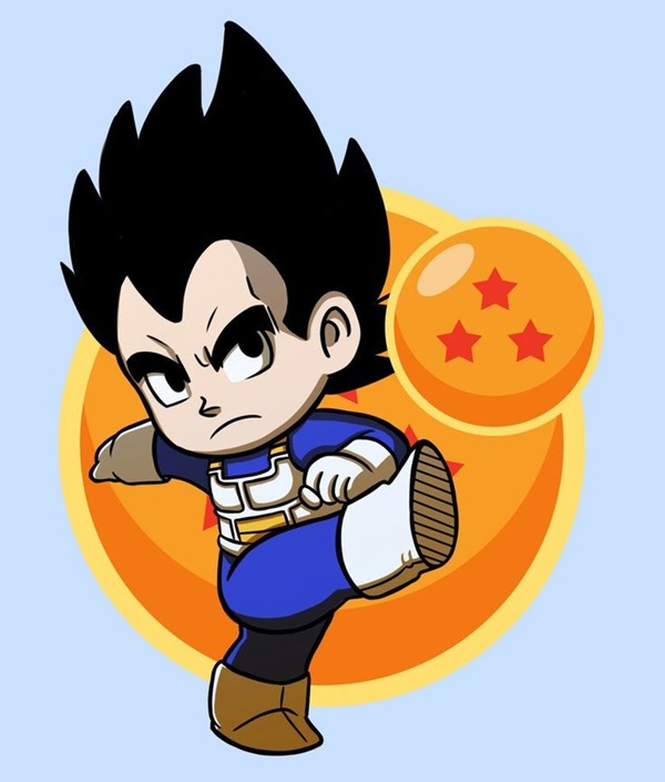 hình vegeta chibi