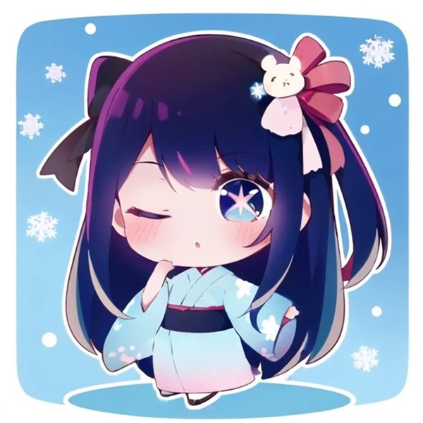 hoshino ai chibi