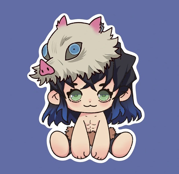 inosuke anime chibi