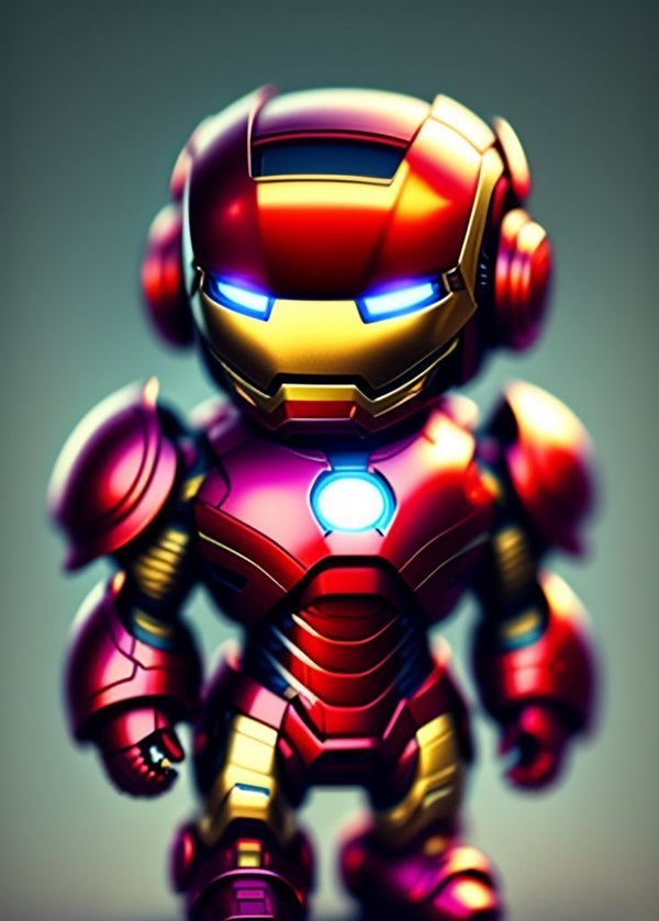 iron man 3 chibi